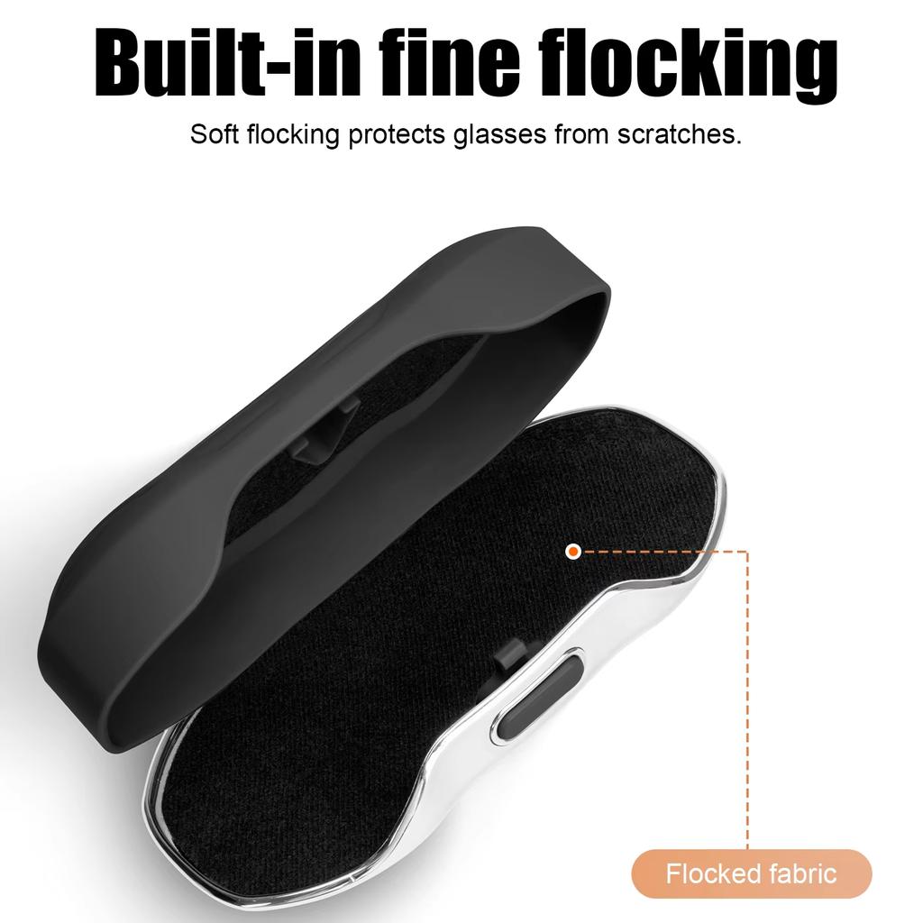 Car Sunglasses Holder Car Glasses Box Sun Visor ABS Storage Case Anti-Scratch Eyeglasses Protection Box Car Interior Accessories