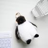 Realistic Penguin Plush Keychain with Metal Ring Soft Stuffed Animal Doll Cute Bag Accessory Stress Relief Gift for Kids Zoo Lovers