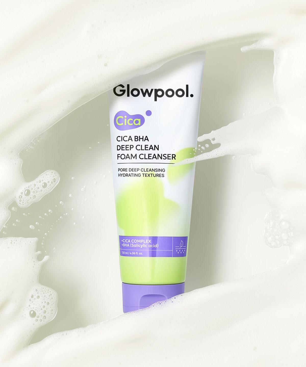 Glowful Cica BHA Deep Clean Foam Cleanser