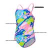 Anti-Chlorine One-Piece Swimsuit for Teenage Girls - Perfect for Swim Training