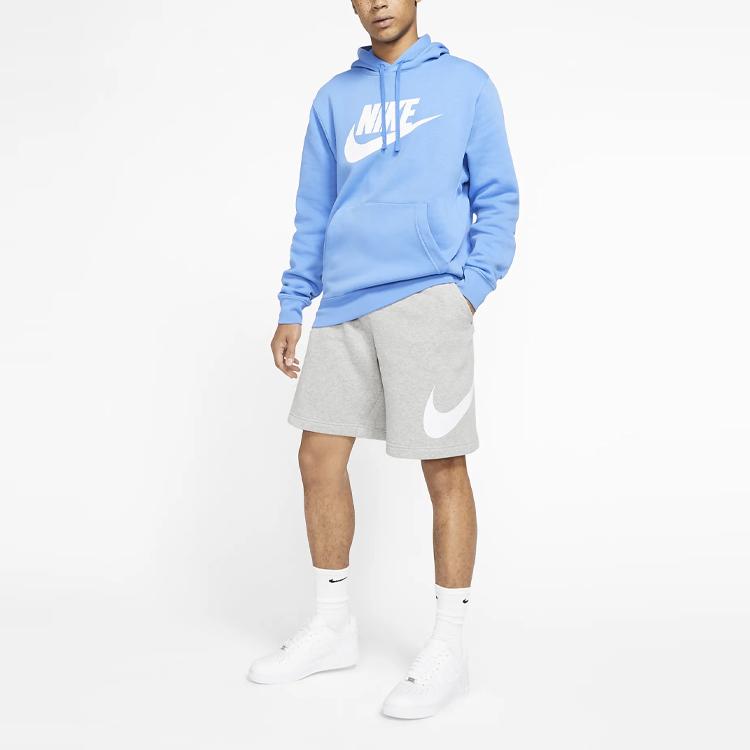 Nike Logo Drawstring Sport Casual Shorts Men Bottoms Grey BV2721-063