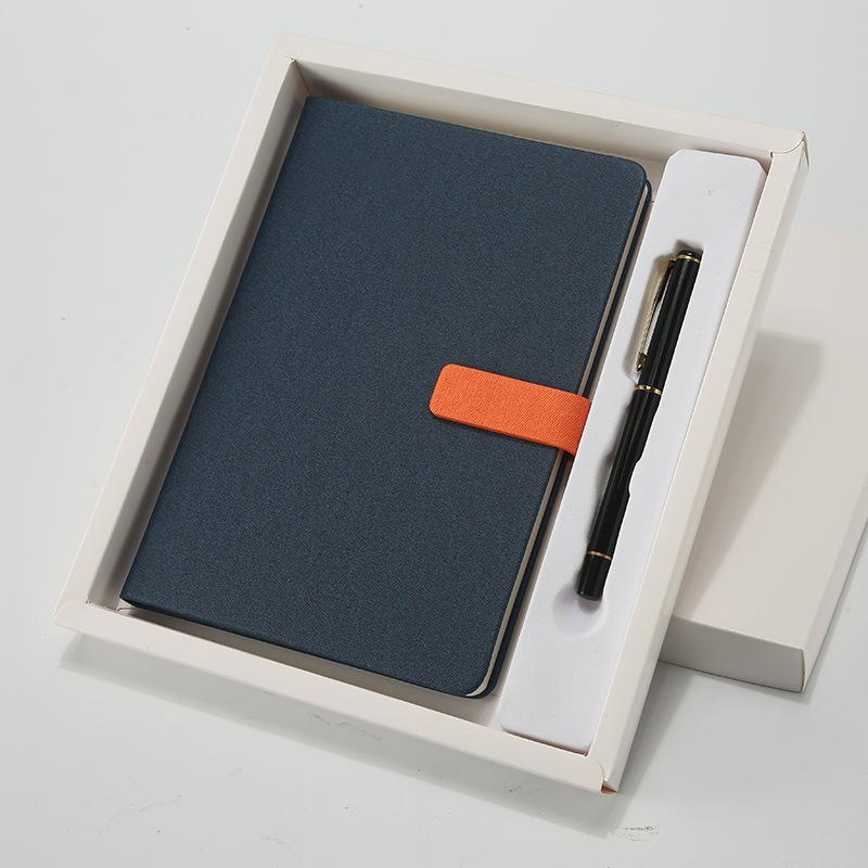 New Contrast Color Hardcover Cloth Notepad Student Diary Wireless Binding Gift Stationery Customized Logo 100 Sheets