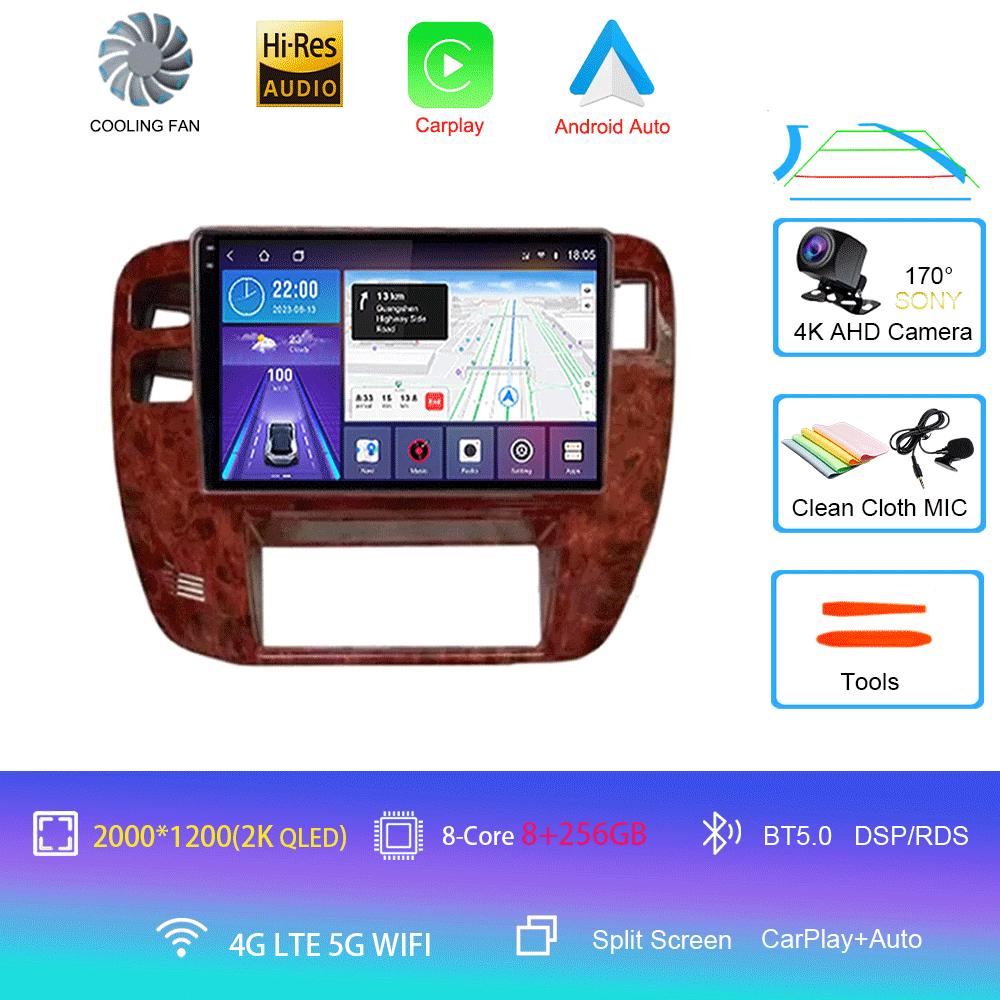 Android 14 Car Radio For For Nissan Patrol 1997-2005 CarPlay Stereo GPS Navigation Multimedia Video Player Autoradio Audio 4G