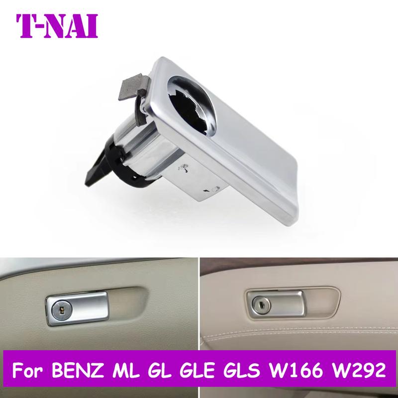 W166 W292 Car Toolbox Handle Lock Latch Cover Puller Glove Compartment Lid Switch Grip Lock For Mercedes BENZ GL ML GLE GLS