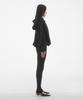 6:19 String Mid Length Hoodie - Black