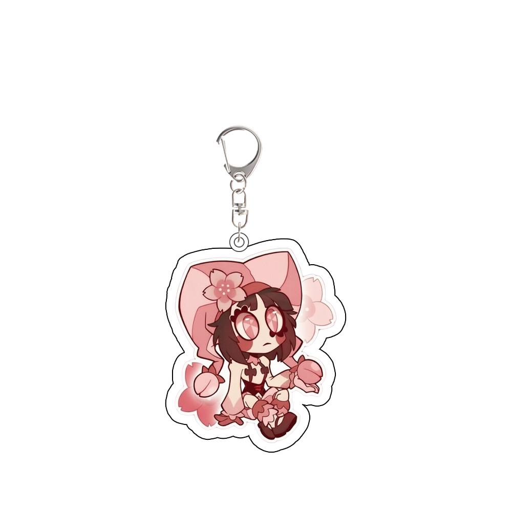 Anime Peripheral Acrylic KeyChain for TADC Pomni Jax Ragatha Gangle Zooble Kinger Exquisite Backpack Accessories Festival Gift