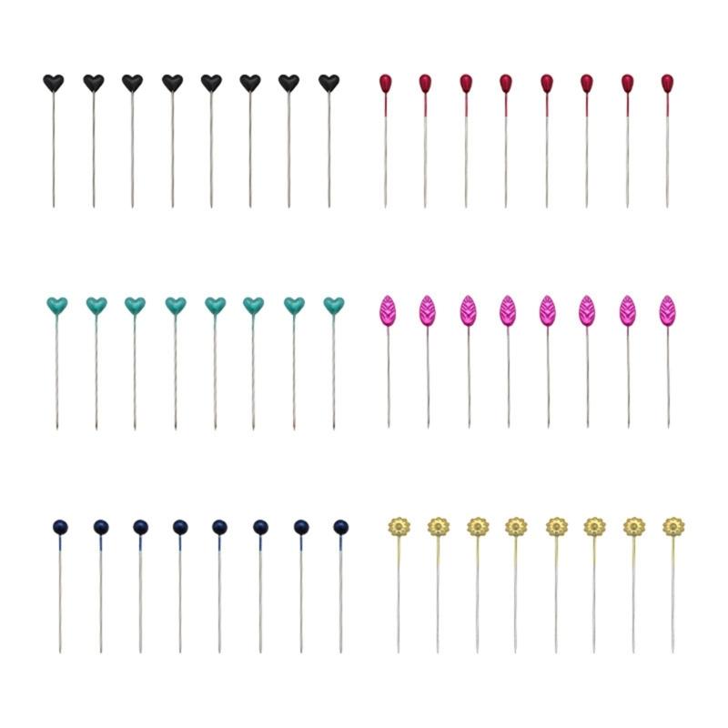 Colorful Sewing Pin Long Quilting Pin Sewing Positioning Pin Dressmaking Pins for Dressmaker Fabric Sewing Project