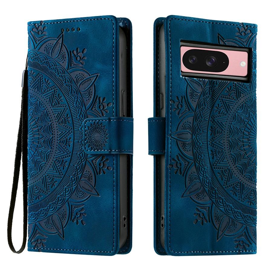 

Чехол-кошелек для телефона с тиснением Tribal для Google Pixel 9 8 7 6 Pro Pixel 9a 8a 7a 6a Photo Frame Kickstand Case Google Pixel 7 Pro