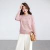 Shaxi Women's 100% Cashmere Embroidered Pullover Sweater
