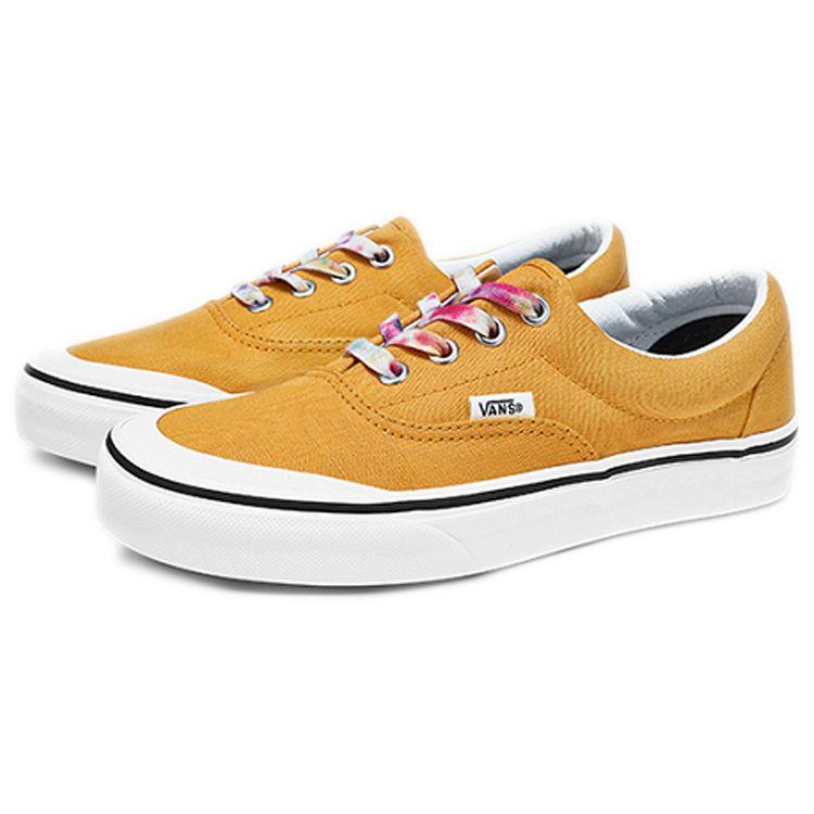 Vans Era Retro Casual Low-Top Skate Shoes Women sneaker Yellow VN0A4BTPXA7
