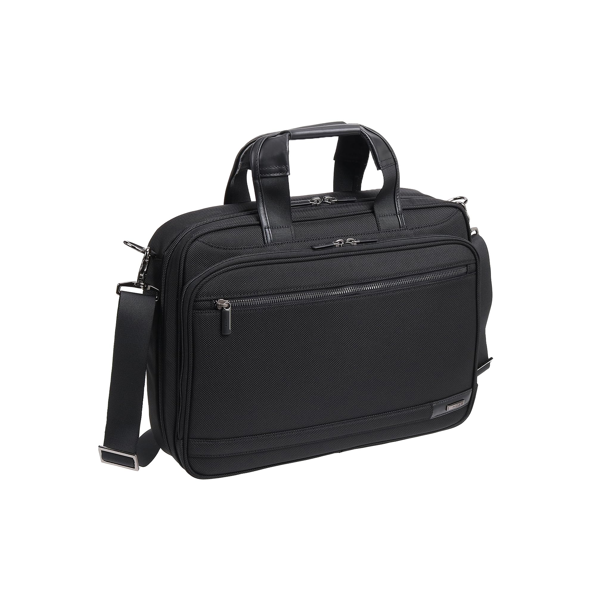 

[ACE] Мужская сумка-трансформер для бизнеса [IGNIS II] Сумка для поиска работы, формат A4, подходит для 14-дюймового ноутбука, тонкий дизайн, совместима с функцией крепления к багажу, портфель, черный