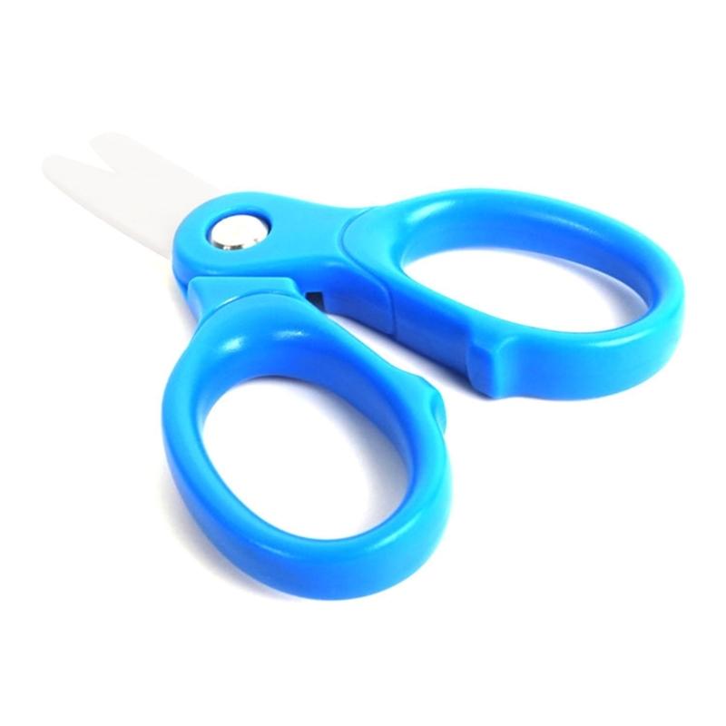 Home Office Wire Mini Insulated Ceramic Scissor Non-conductive Sharp Cutting Battery Cable Mobile Phone Maintenance Tool