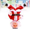 1Pc Handstand Dancing Santa Claus Electric Creative Music Toy Christmas Gift Decoration
