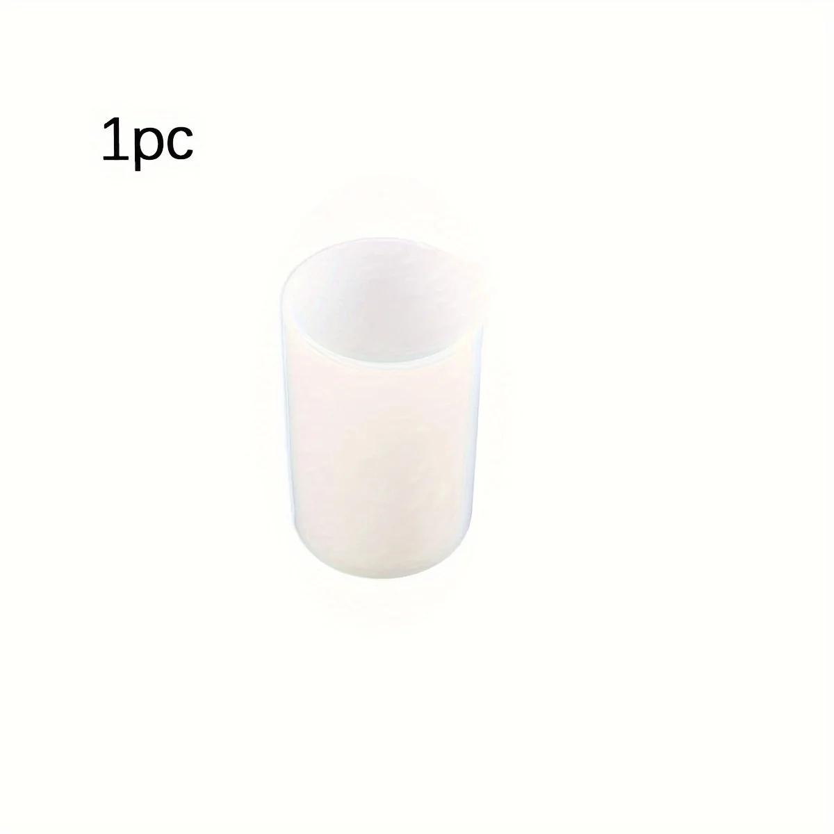 1pc DIY cylindrical crystal epoxy resin mold,circular candle holder candle dried flower decoration silicone mold,handicraft mold