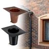 Replacement Rain Chain Gutter Adapter Easily Install Functional for Outdoor Downspout Outlet Practical Sturdy Repair Parts