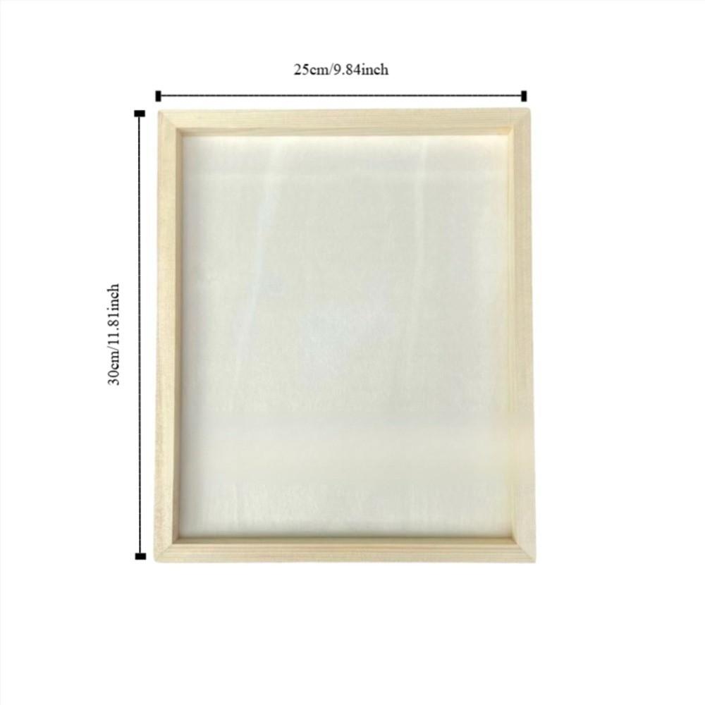 Wooden Picture Frame Multi Size Wooden Photo Holder Art Puzzle Holder  Children Painting Drawing