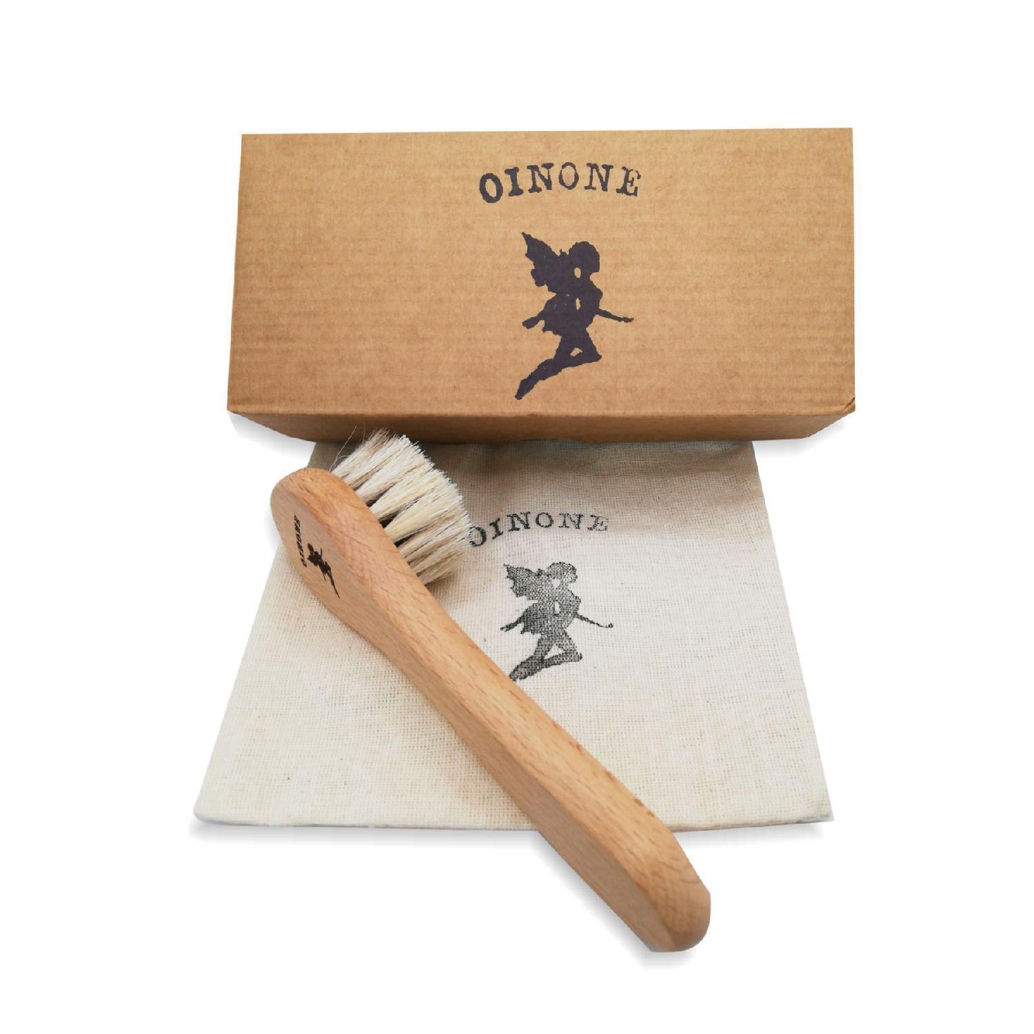 

100% Natural Horsehair Facial Care Brush (storage Pouch And Box Gift) антична латунь кольору