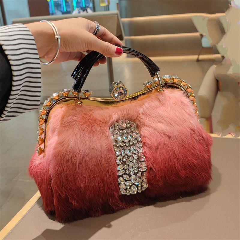 Leather Handbag Women's Bag New Autumn and Winter Fashion Versatile Temperament