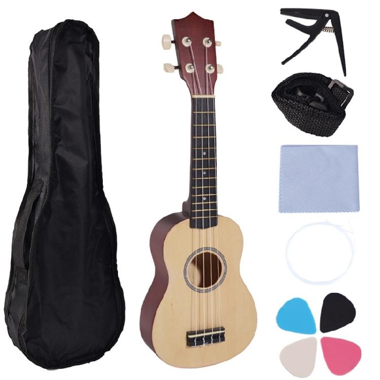 

Fashion 21Inch Ukulele Travel Guitar Playing Accessories Musical Instrument for Aspiring Musicians and Travelers