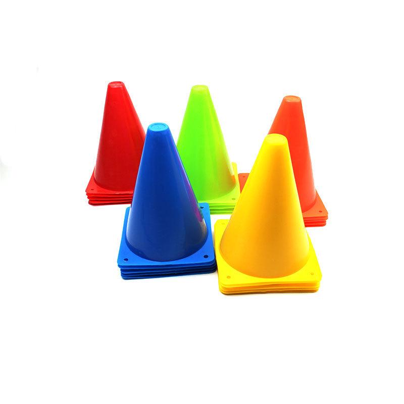 Ice Cream Traffic Training Cone: 18cm Marker Cone for Football, Obstacle, and Kids  Activities 18 cm Cone жёлтый