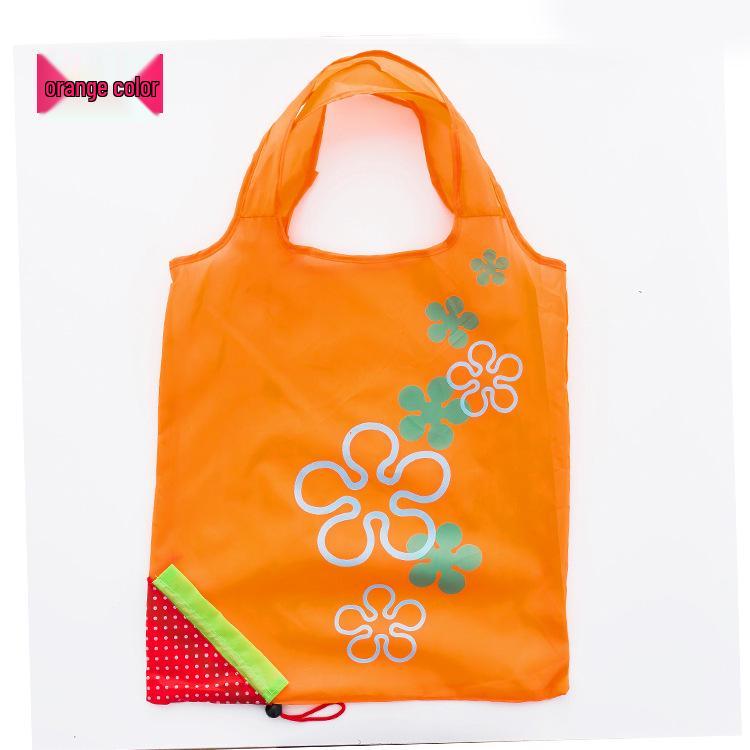 Tragbare Faltbare Erdbeer-Polyester-Tragetasche mit Logodruck