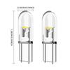 10Pcs  T5 Led Super Bright Cob Lights Wedge Dashboard Gauge Car Warning Indicator Instrument Cluster Lamp