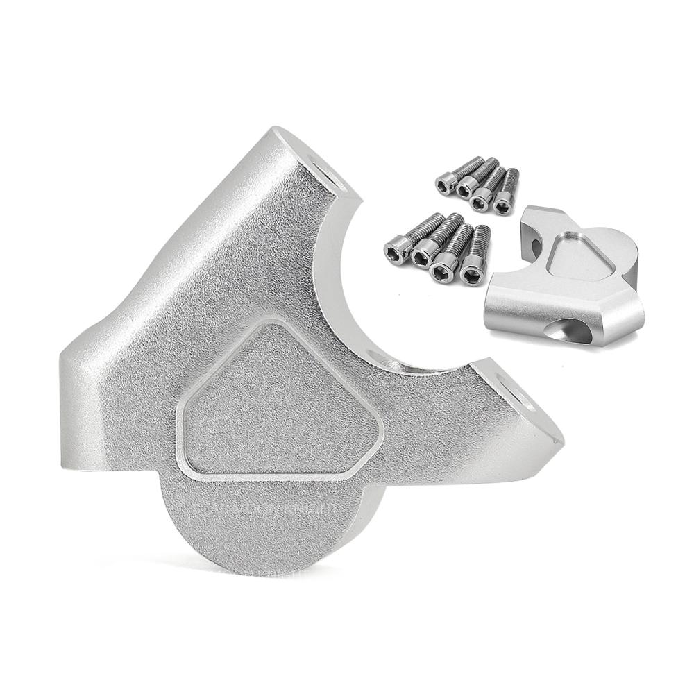 Motorcycle Handle Bar Riser Clamp Extend Handlebar Adapter Mount For BMW R 1200 GS LC R1200GS Adventure ADV R1250GS S1000XR