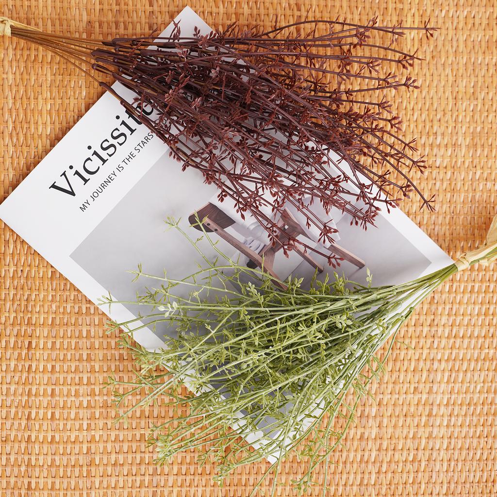 5/10PCS Artificial Plants Chestnut Grass Bridal bouquet Wreath Accessories Xmas Harvest Autumn Decoration Home Party Table Decor