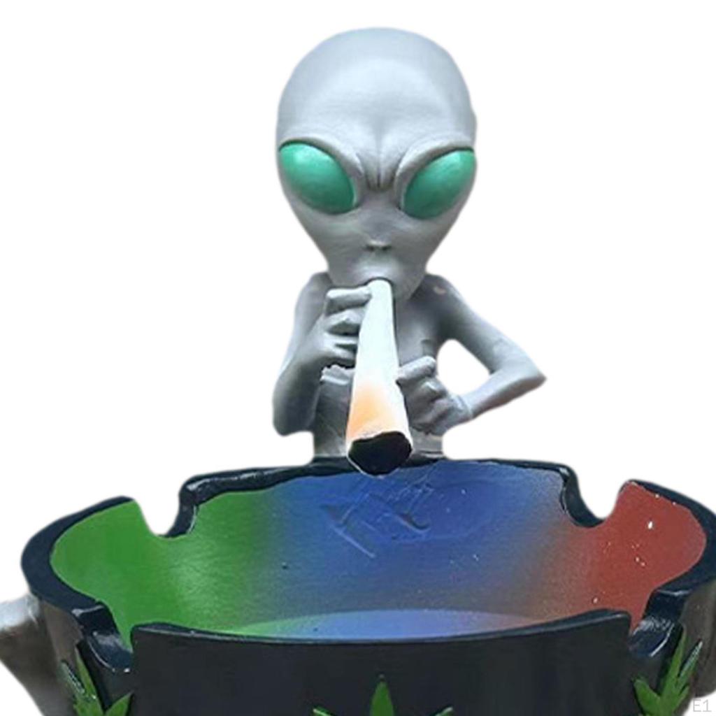 Alien Ashtray Decorative Sculpture for Home and Office
