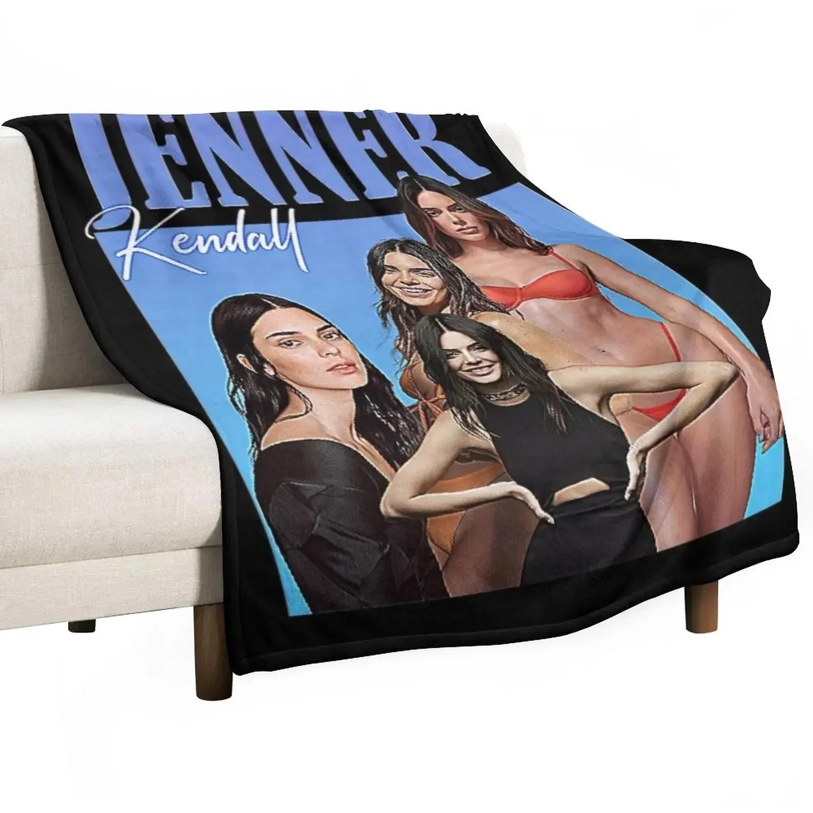 Kendall Jenner Throw Blanket Polar blanket Weighted Blanket Sleeping Bag Blanket 75X95CM
