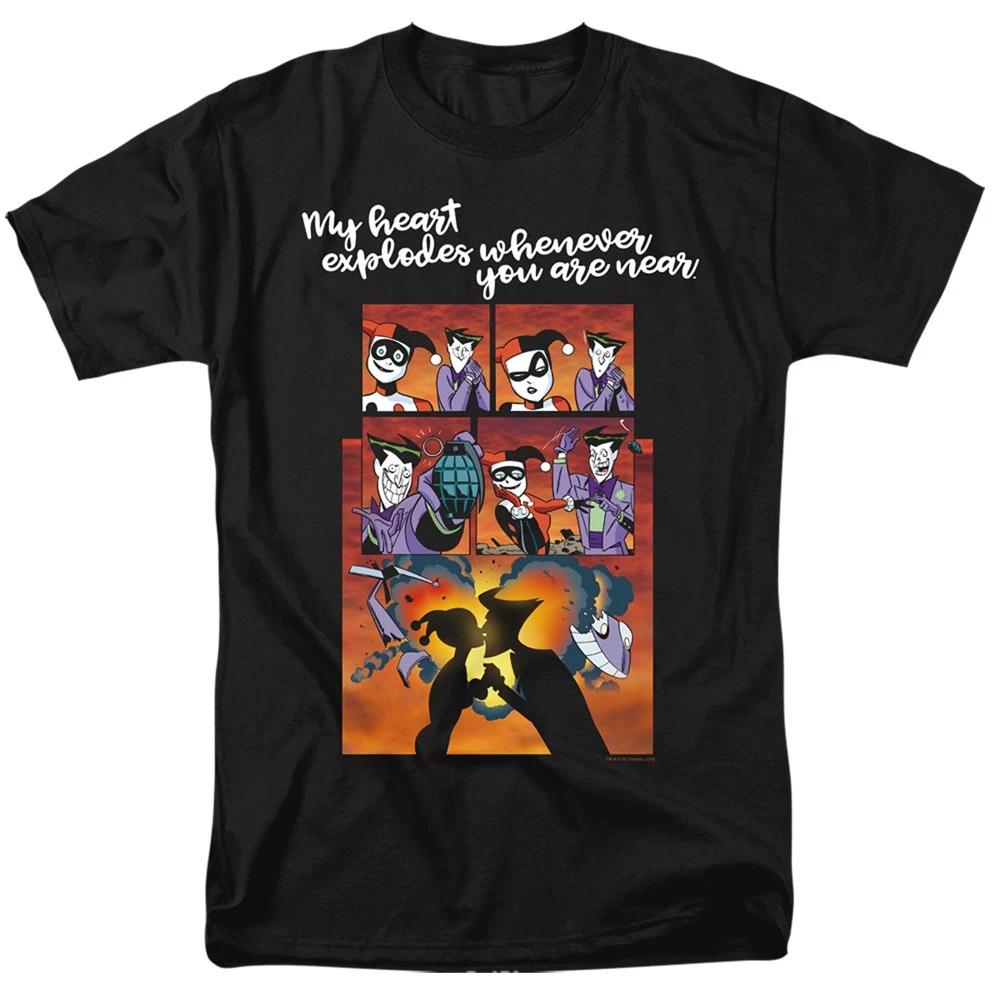 DC Comics - Harley Quinn & Joker - Explode -  Children s T-shirt 110