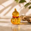 Creative Spinning Car Ornament Rotatable Mini Gourd Statue Rotating Gourd Ornament  Table Decor