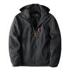 Spring Autumn Mens Jacket Oversized  Thin Breathable Outdoor Hiking Coat Windproof Rainproof Hooded Jackets Men Clothing