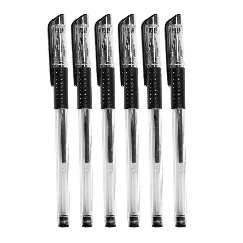 Black Blue Red Ink Color 0.5mm Bullet-shaped Ballpoint Pen Pen Writing Tool Gel Pen Set School Supplies School Office Stationery