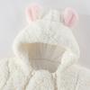 Winter Newborn Baby Jumpsuit Thicken Cute Baby Girls Romper Cotton Warm Infant Bodysuit Soft Baby Snow Wear Jacket 0-12 Months