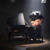 New POP MART Hirono The Pianist Figure PPMT-2505-0019