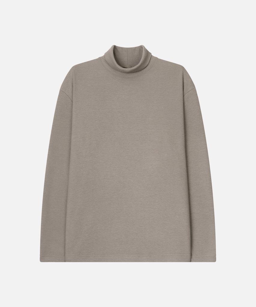 DRAW FIT Turtleneck Knit T-Shirt Set (Type B)