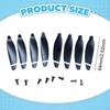 8Pcs Drone Propellers Replacement Easy Installation Sturdy Maintenance Propeller for L900