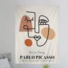 PPicasso Woman Anime Tapestry Hippie Flower Wall Carpets Dorm Decor Wall Hanging Home Decor