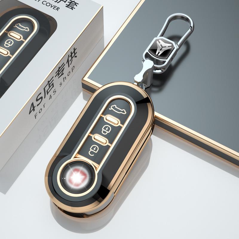 Fiat 500/Bravo/Iveco Eurocargo Key Cover Protective Shell