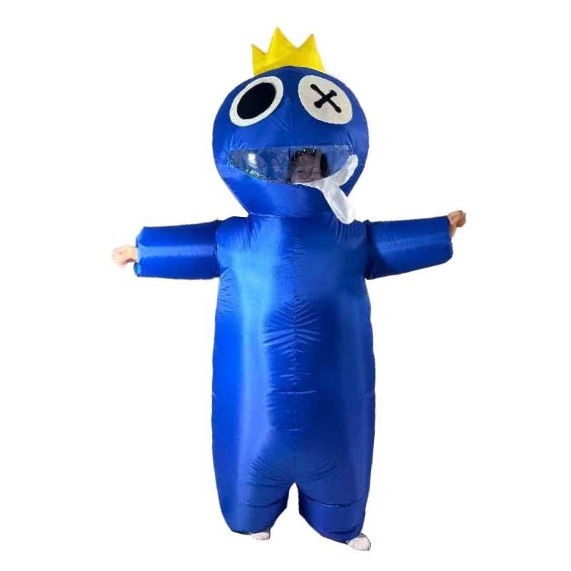 

Friends Roblox Rainbow Blue Drool Monster Inflatable Clothes Children Adults