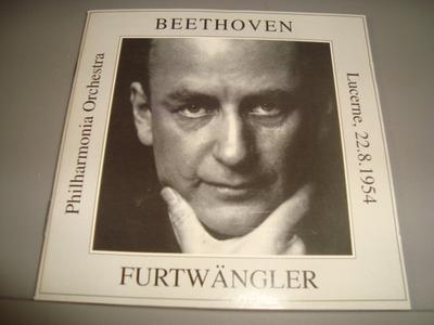 CD LUDWIG VAN BEETHOVEN - WILHELM FURT - Symphonie Nº 9 Lucerne, Philharmoni FURT1003 Tahra Switzerlan Classical Used
