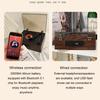 ABS Stylish Retro CD Player With USB And Bluetooth Connectivity Cd Player Bluetooth USB Flash Drives