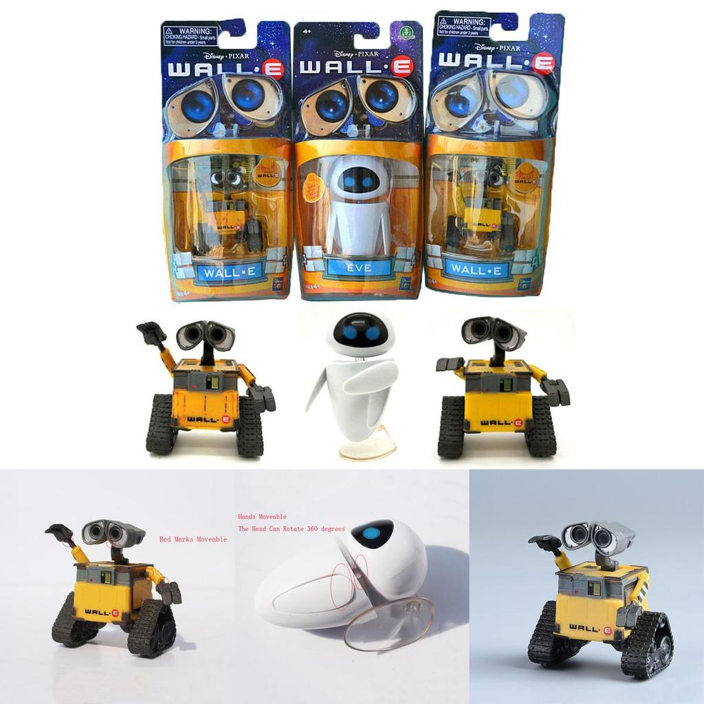 Niedliche Wall-E Eve Mini-Roboter-Actionfiguren – Geschenkidee für Kinder und Sammler