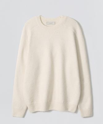 EZIO Plain Round Knit_Ivory