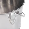 8L/8.5 Qt Stainless Steel Storage Bucket Milk Round Pail Compost Bucket with Lid and Handle for Various Large Events