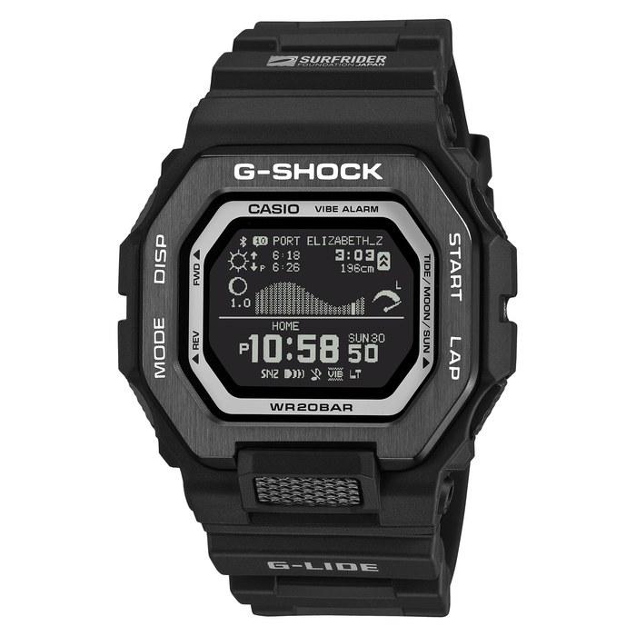 [Casio] G-Shock GBX-100SFJ-1JR Men s Watch - SURFRIDER FOUNDATION JAPAN Collaboration - Black