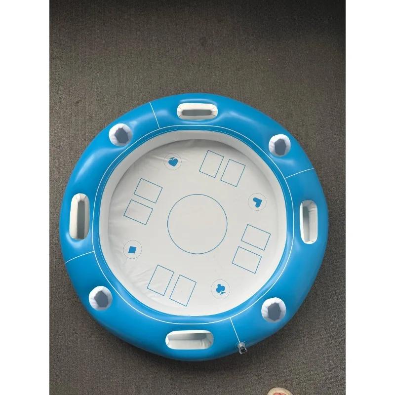 Inflatable Water Chess and Card Table Game Floating Row Fun Swimming Pool Party Summer Outdoor Activities