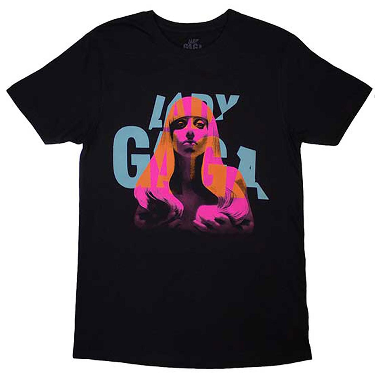 Men s Lady Gaga Artpop Cover T-shirt X-Large Black XXL