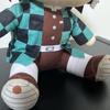 [USED] Demon Slayer: Kimetsu no Yaiba Kamado Tanjiro Big Size Plush Toy with Beautiful Face Embroidery and Excellent Visual